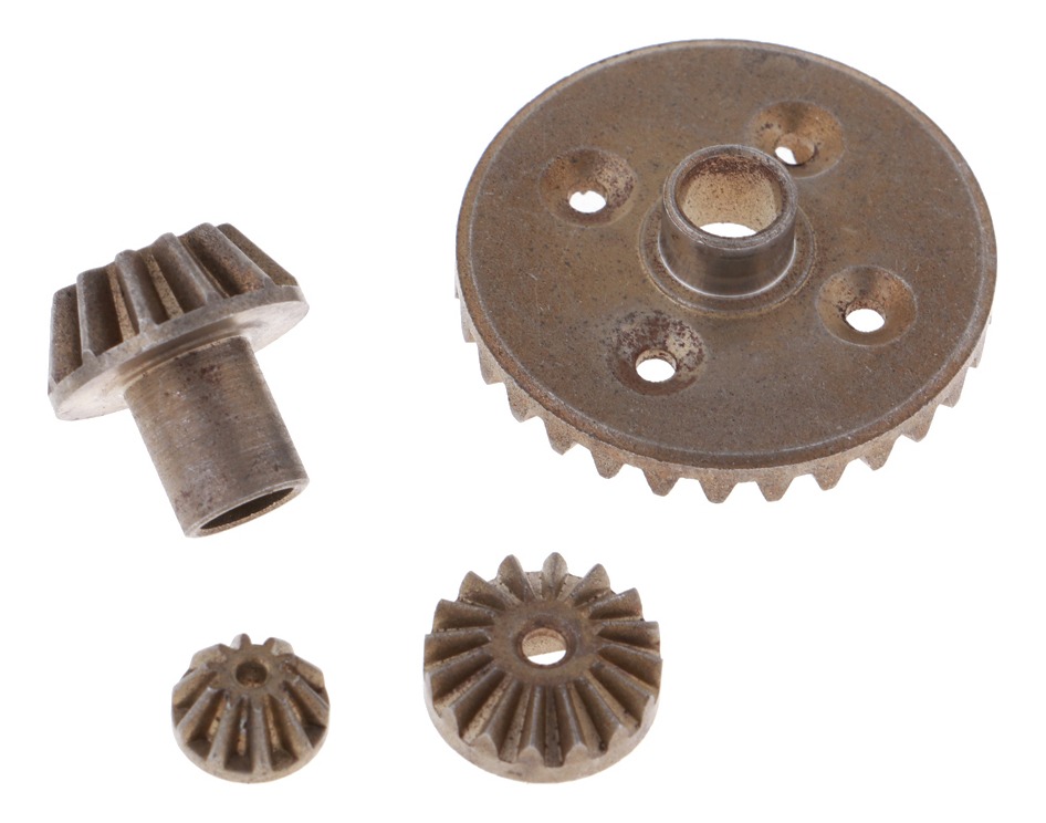 16x Metal Diferencial Dirigindo Engrenagem Planeta Conjunto - Imagem 3