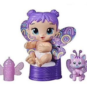 Boneca Baby Alive Glo Pixies Minis Arco-íris De Ameixa