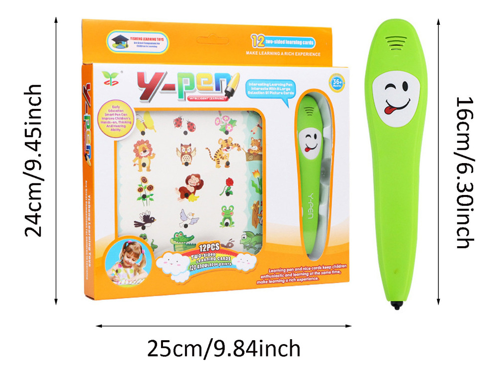 Inglês Aprendendo Livro Eletrônico Com Pen Inteligente Early - Imagem 3