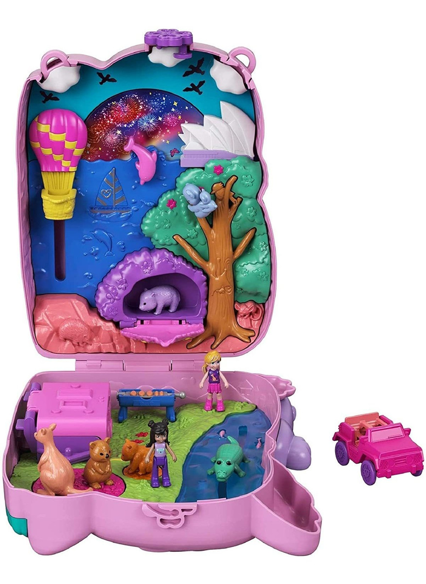 Bolsa Polly Pocket Koala Adventures Compacta Com