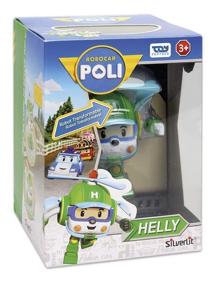Helly Robocar Poli Rob Transformador 4 Transformável