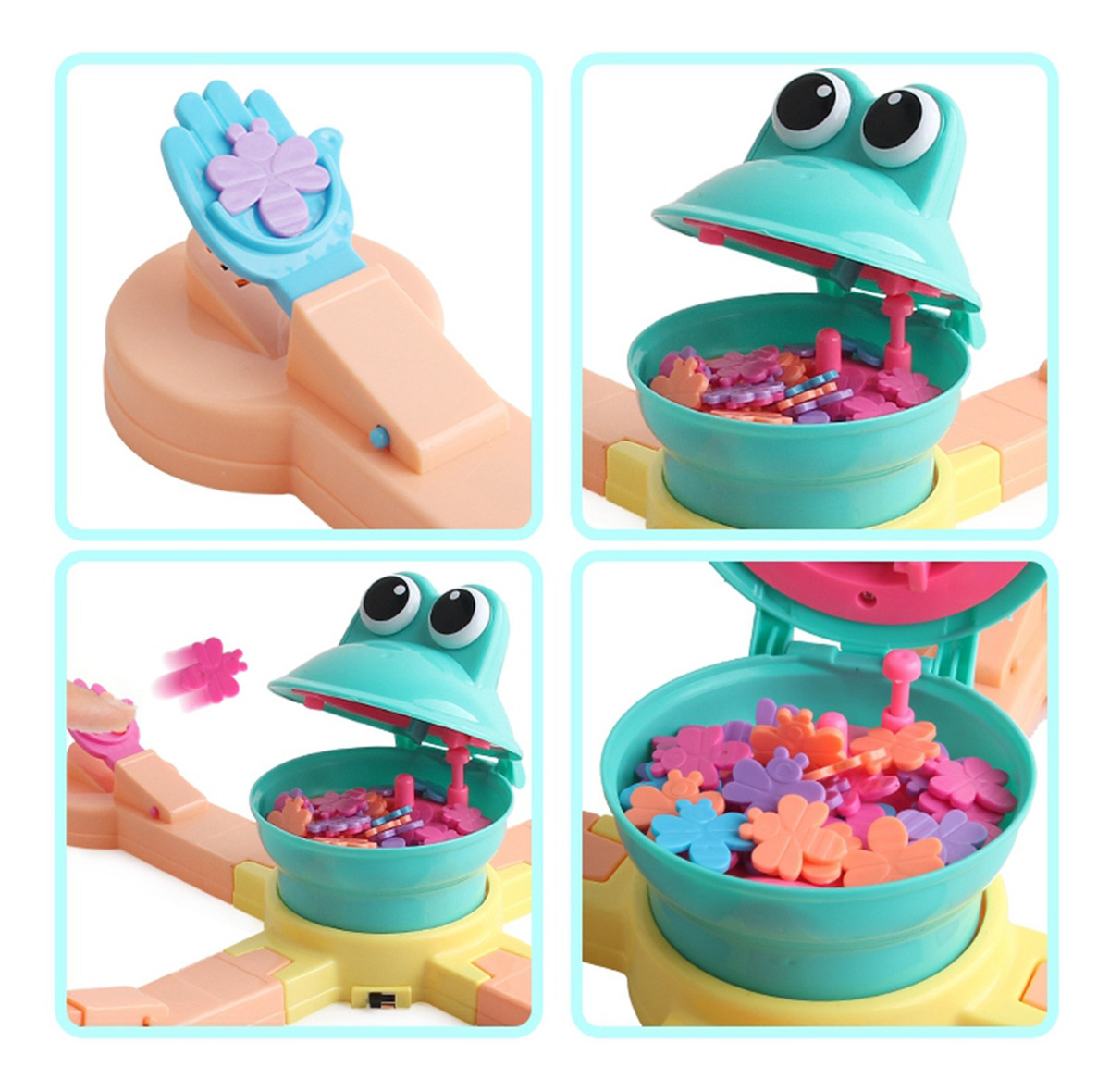 Plástico Mr. Mouth Feed The Frog Jogo Para Crianças - Imagem 6