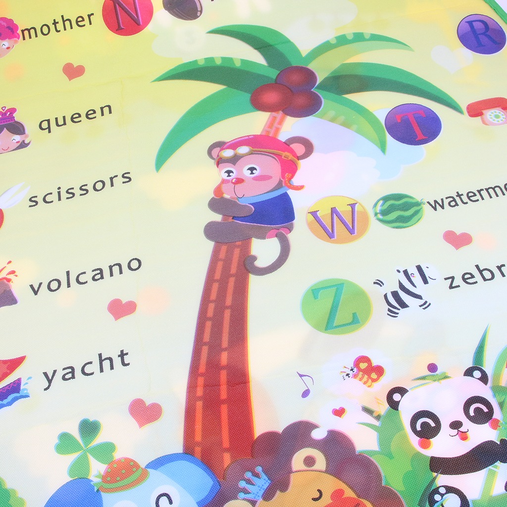 Crianças Bebê Hexagonal Desenho Rastejando Tapete Playmat - Imagem 3
