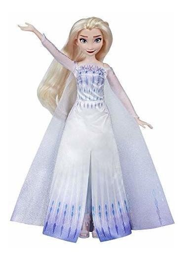 Disney Frozen Musical Adventure Elsa Singing Doll C - Imagem 6
