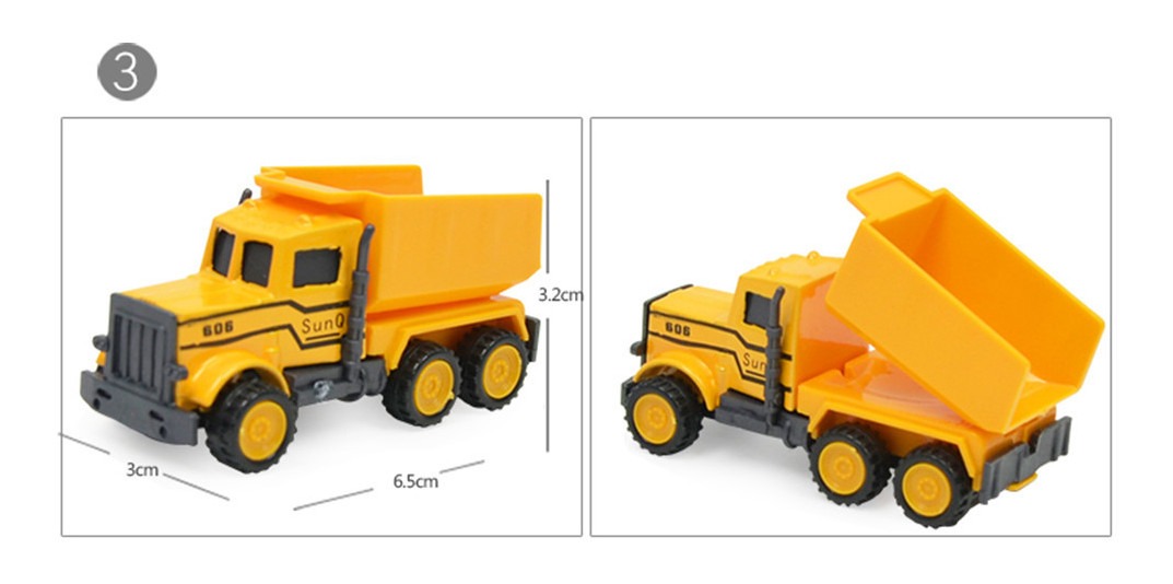 Mini Escavadeira De Carro De Engenharia De Veículos De Const - Imagem 8