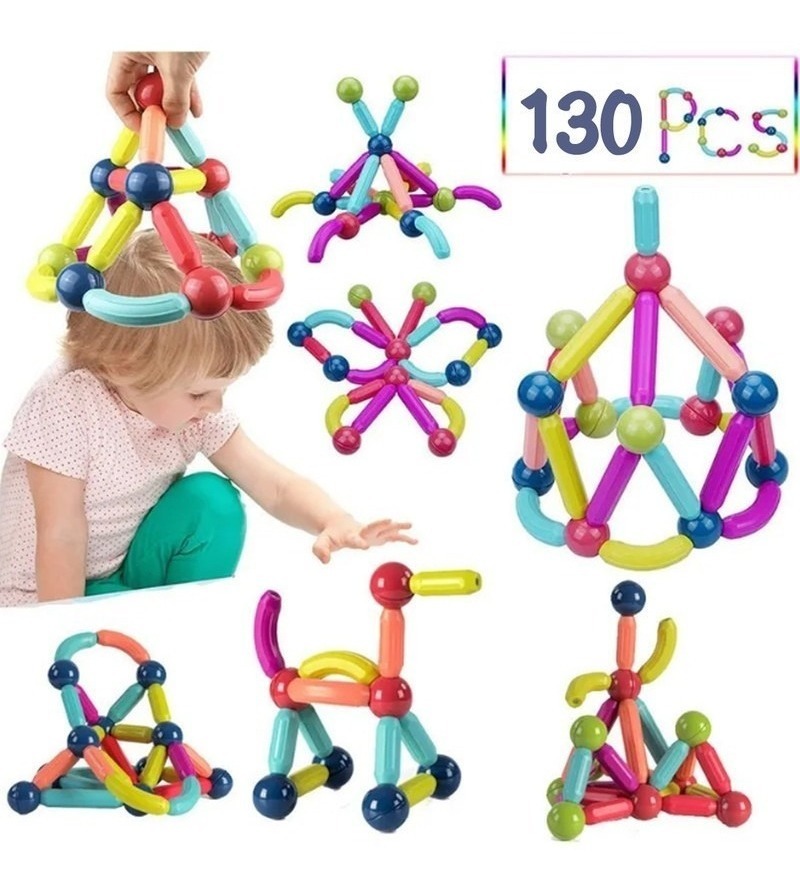 Brinquedo Educativo 2 Anos Brinquedo Bebe Educativo 100 Unid - Imagem 10