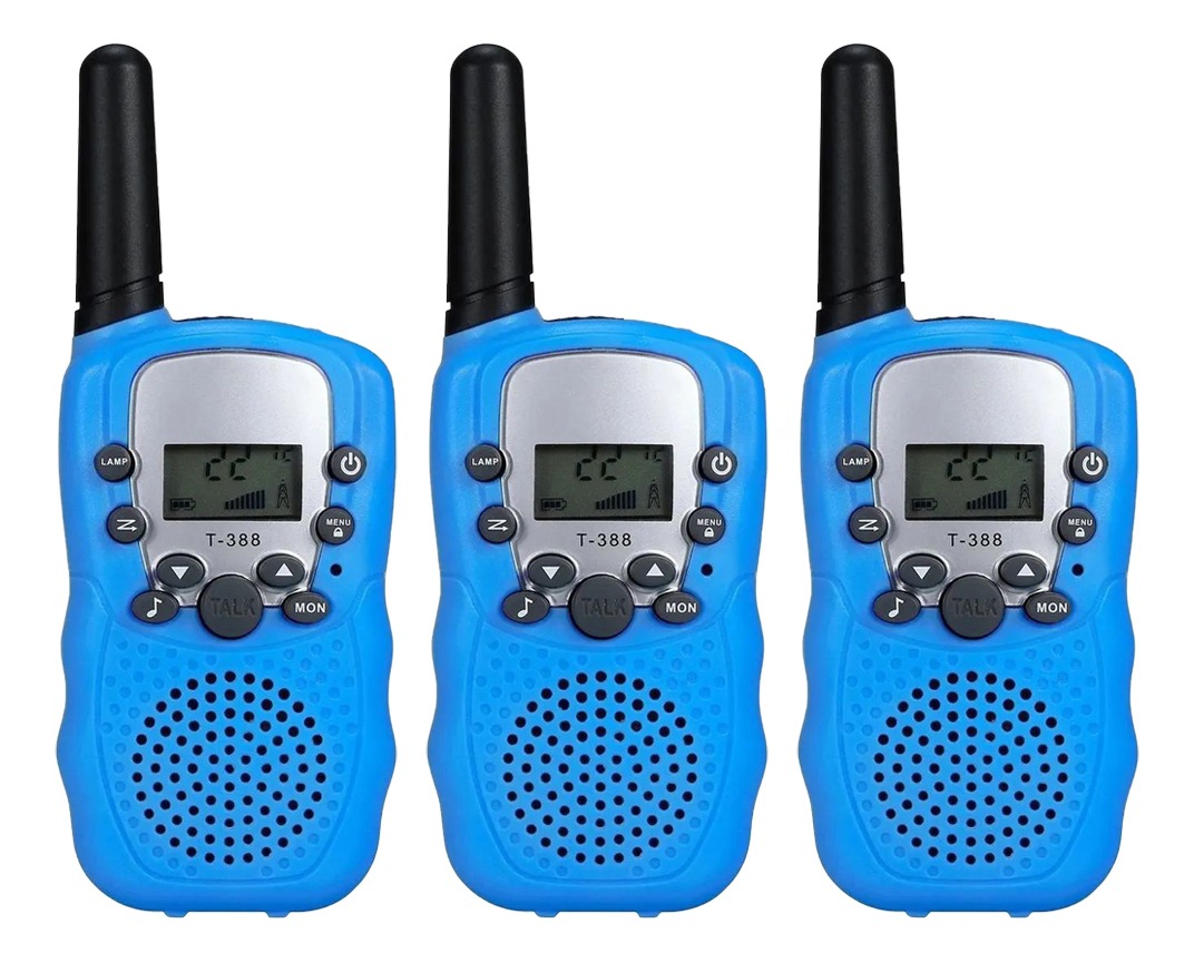Rádio Walkie Talkie Infantil 8 Km Alange, 3 Unidades - Imagem 10