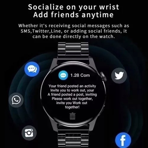 Smartwatch À Prova D'água Ip68 Smart Bluetooth Spor - Imagem 18