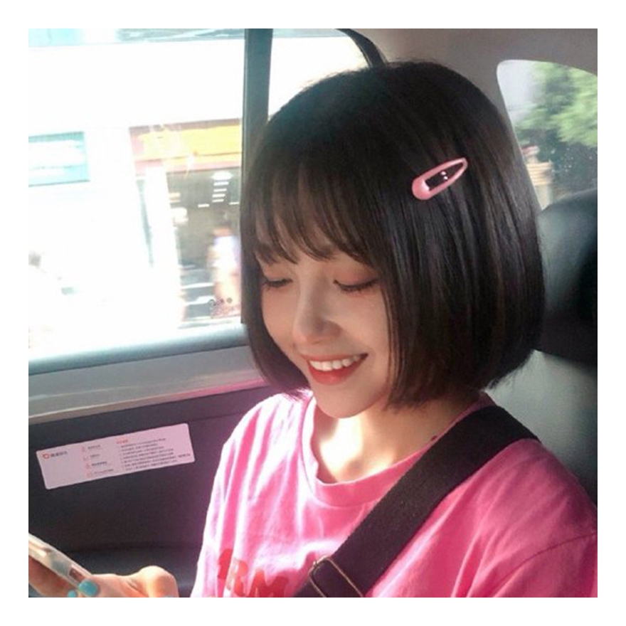 Extensões De Cabelo Peruca Curta Reta Feminina Fashion Bob - Imagem 6