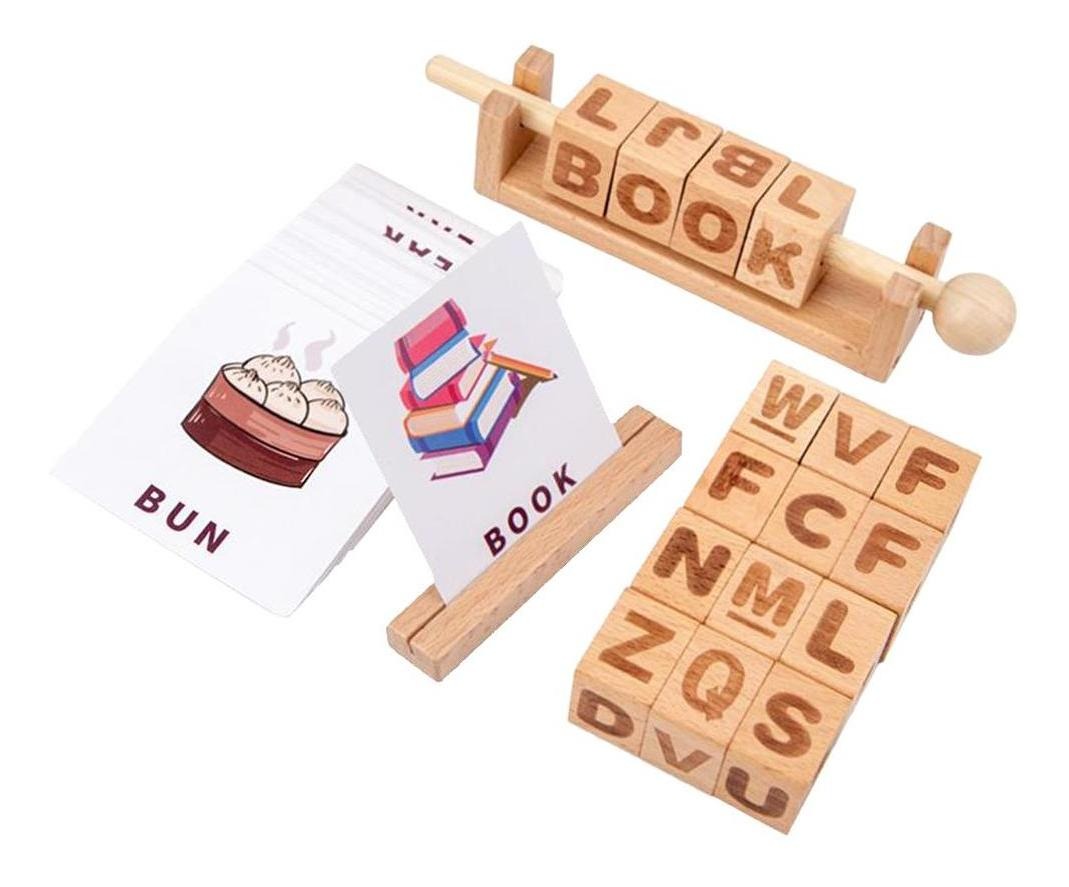 Combine Blocos De Letras, Ortografia, Palavras, Cartas De Jo - Imagem 13