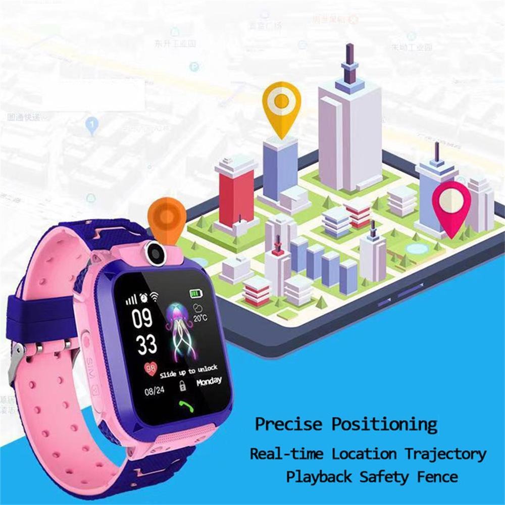 Smartwatch Infantil Q12 Sos Com Cartão Sim À Prova - Imagem 5