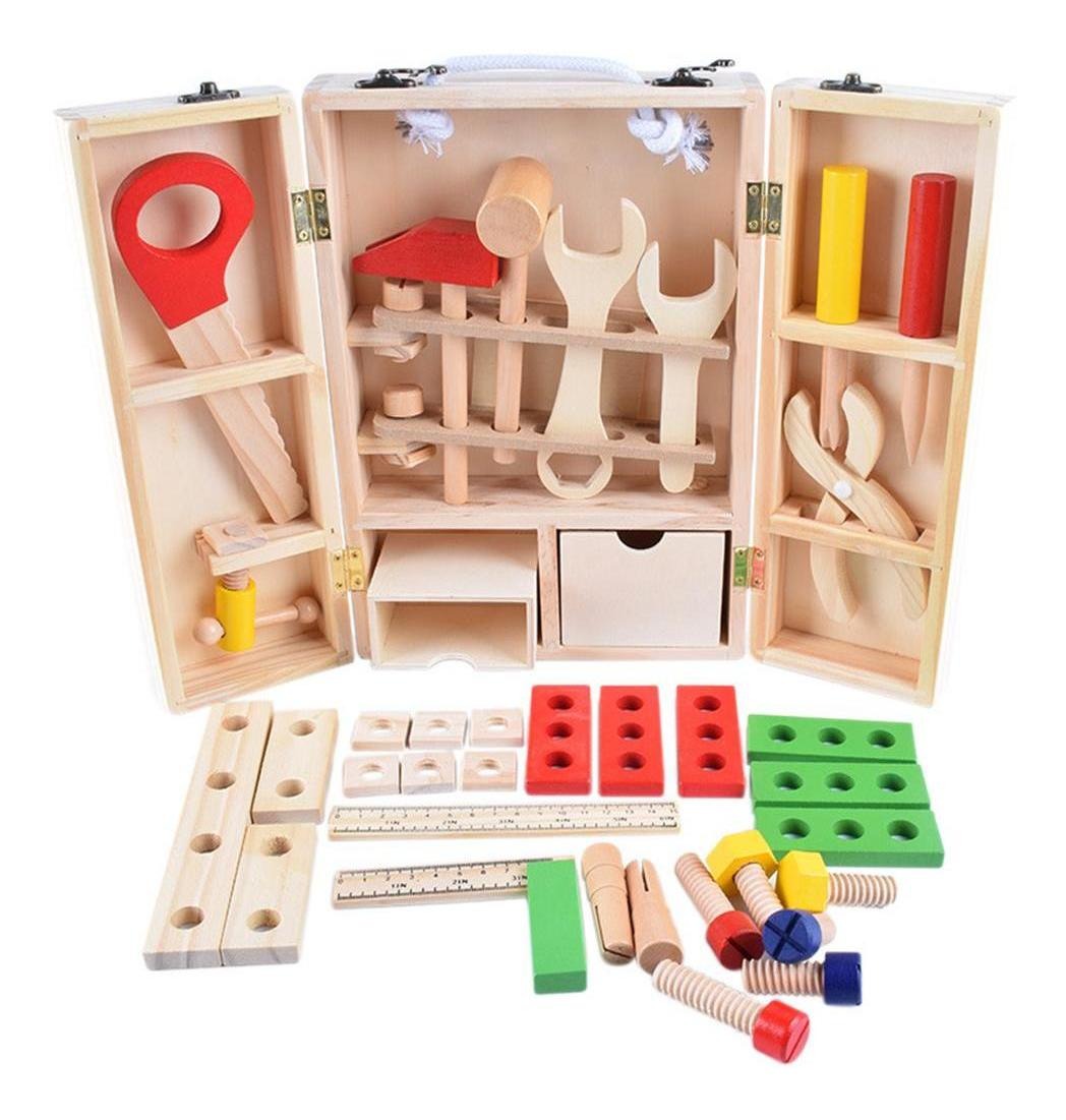Conjunto De Ferramentas Infantil Com Caixa De Ferramentas De - Imagem 5