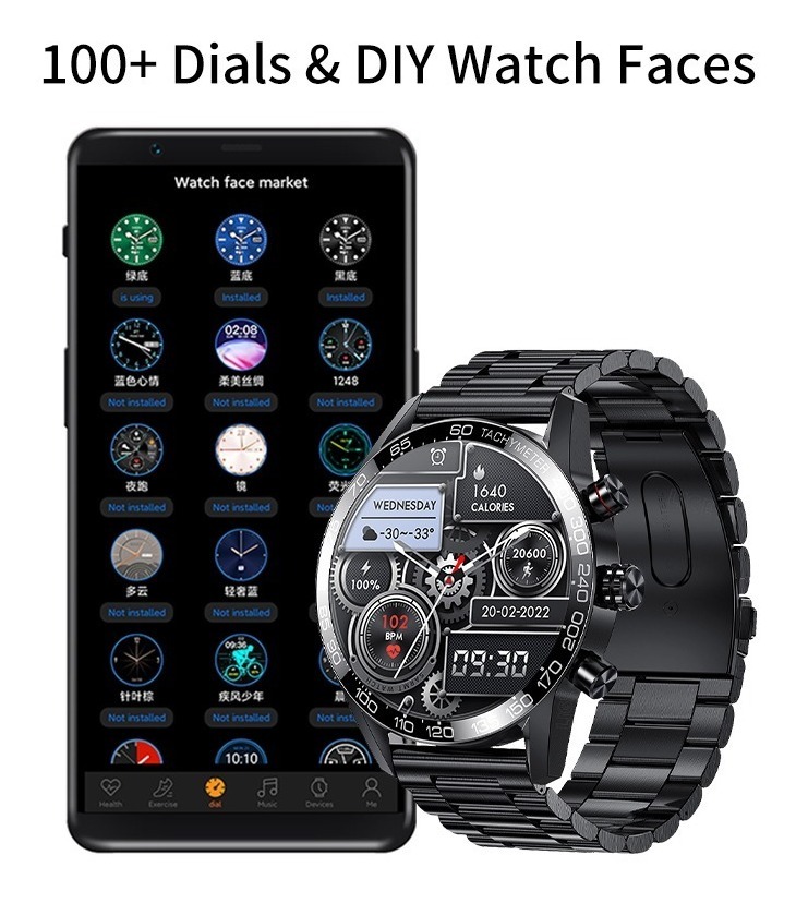 Smartwatch Masculino Esportivo À Prova D'água Bluetooth Lige - Imagem 6