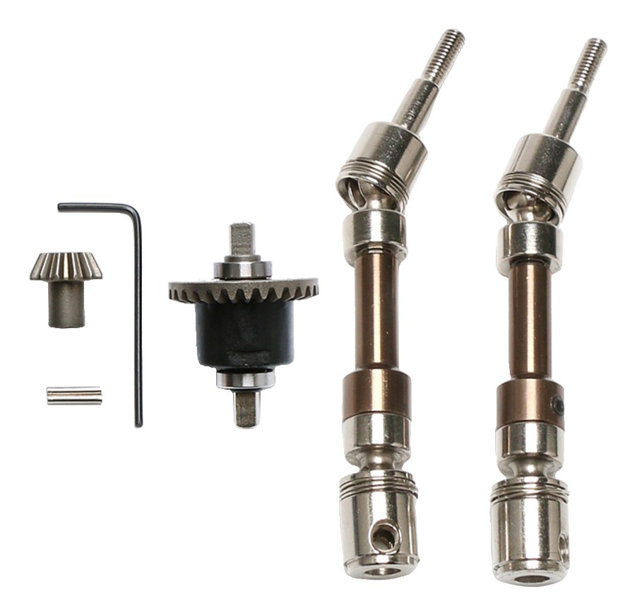 Wltoys 12428 Atualizações De Reparo De Eixo + Diferencial - Imagem 5
