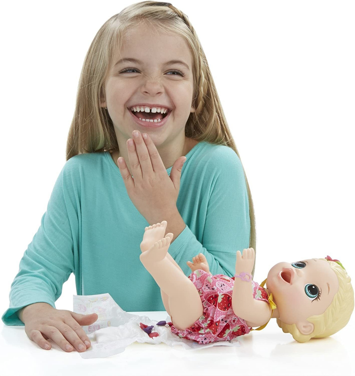 Lanche Baby Alive Super Snackin Lily Loira Amazon - Imagem 7