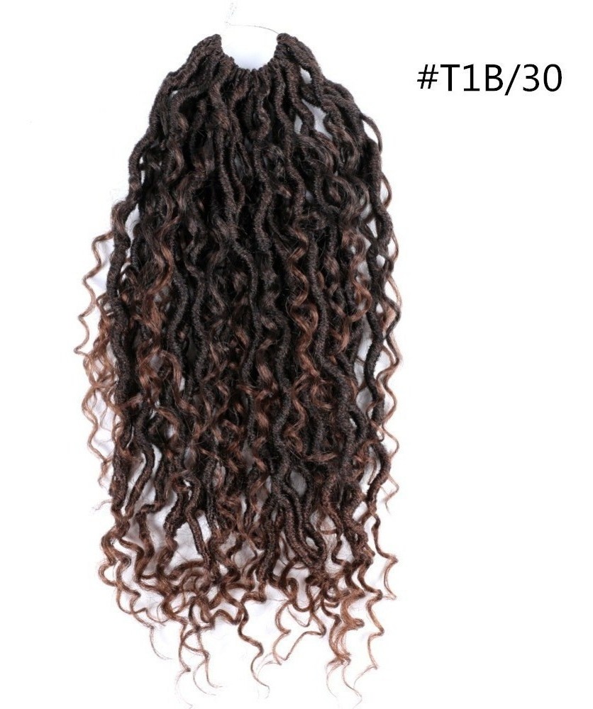 Crochet Cabelo Peruca Tranças Sintéticos Extensão Da Trança - Imagem 2