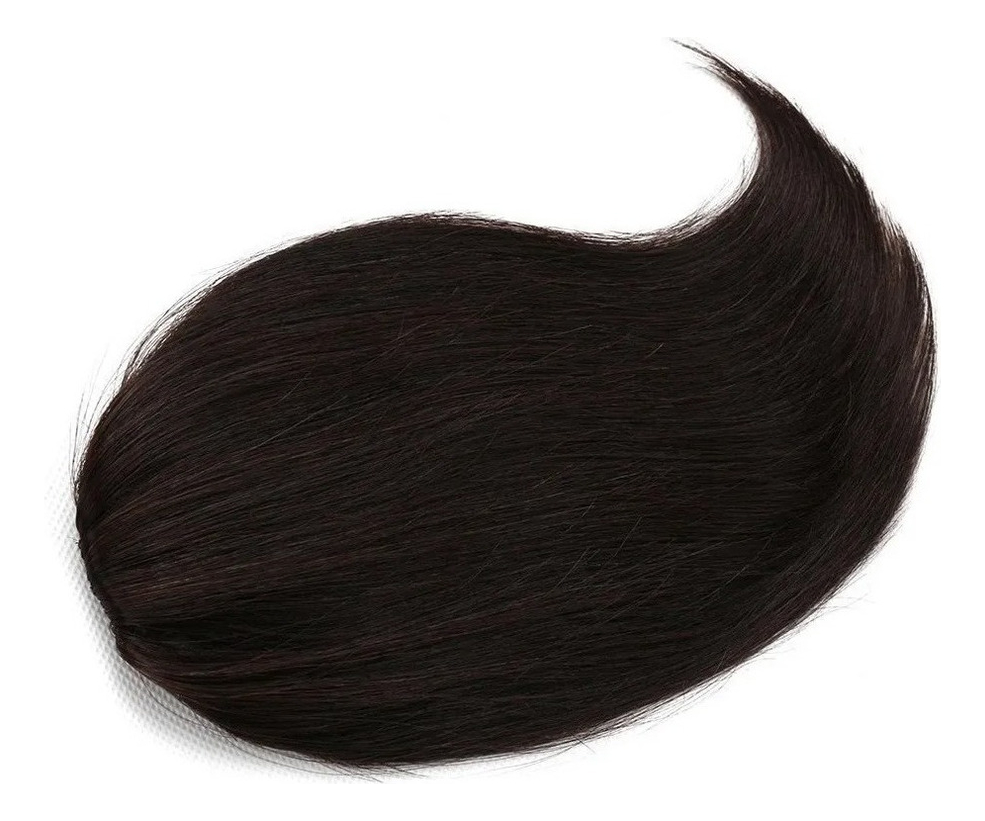 Aplique Franja De Natural Cabelo Humano Com Tic Tac 2unds - Imagem 10
