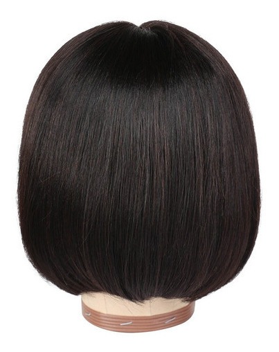 Peruca Natural Humano Curto Bob Suave 25cm - Imagem 4