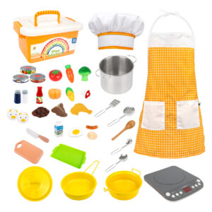 Conjunto De Culinária Infantil 38 Peças, Brinquedos De Cozin