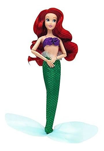 Boneca Clássica Disney Ariel A Pequena Sereia 11 Polegadas - Imagem 6