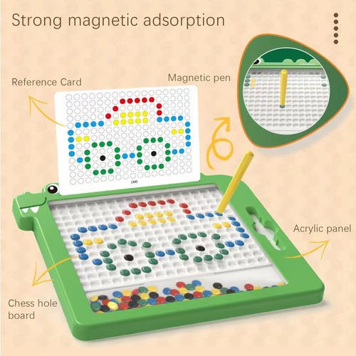 Brinquedo Educativo Tt0a Com Caneta Magnética Esti