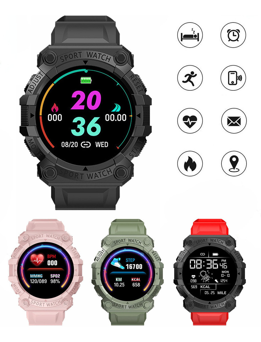 Kit 10 Smartwatches Fd68s Tela Redonda Relógios Atacado - Imagem 4