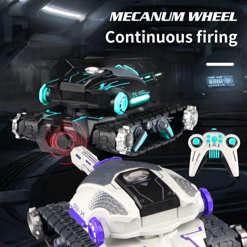 Carro De Brinquedo Tanque De Controle Remoto Para Crianças - Imagem 4