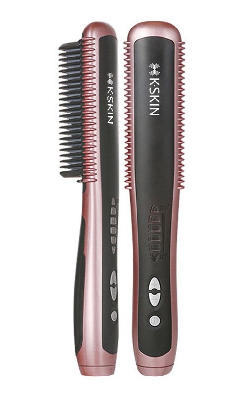 Pente De Alisamento De Cabelo K.skin, Ferro De Ondulação De