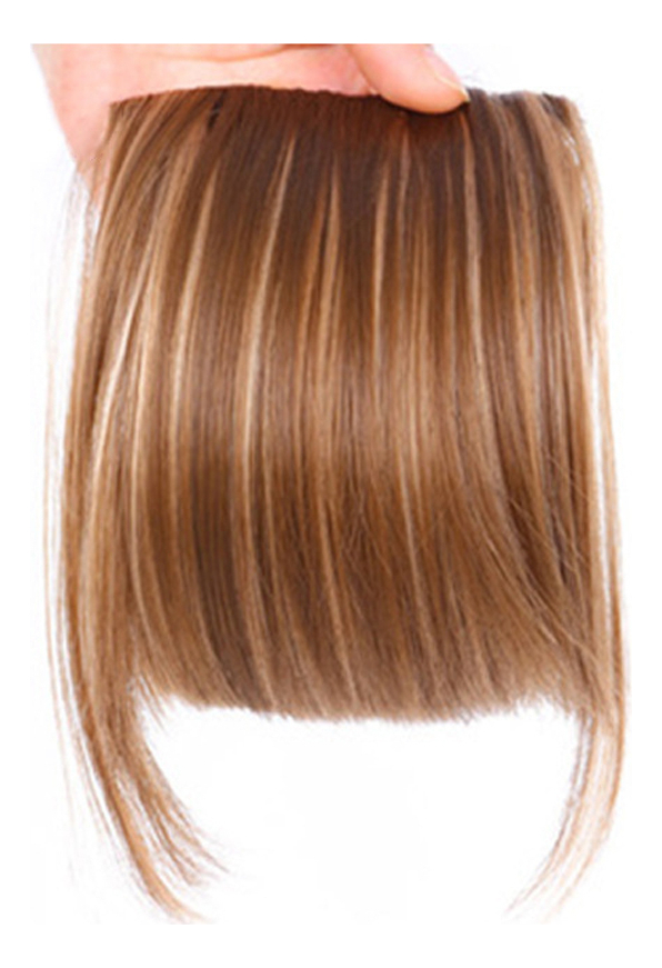Peruca French Air Bangs, Cabelo Falso Invisível, Natural, Me - Imagem 16