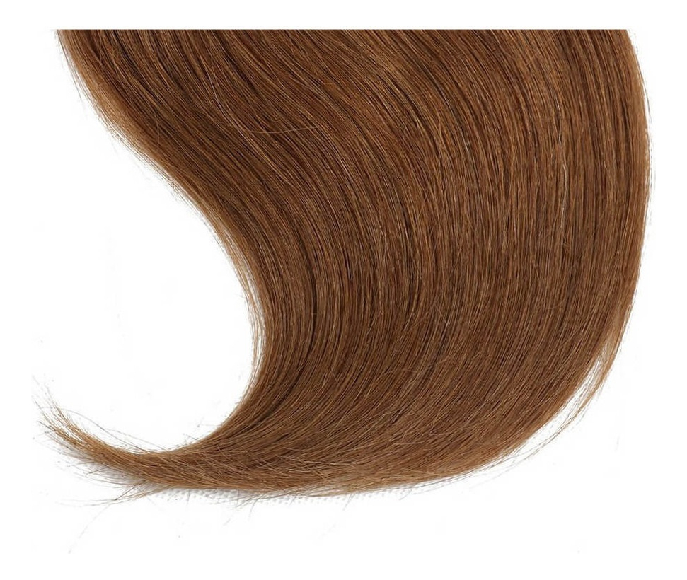 Peruca Cabelo Humano Virgem 20cm Franja - Imagem 6