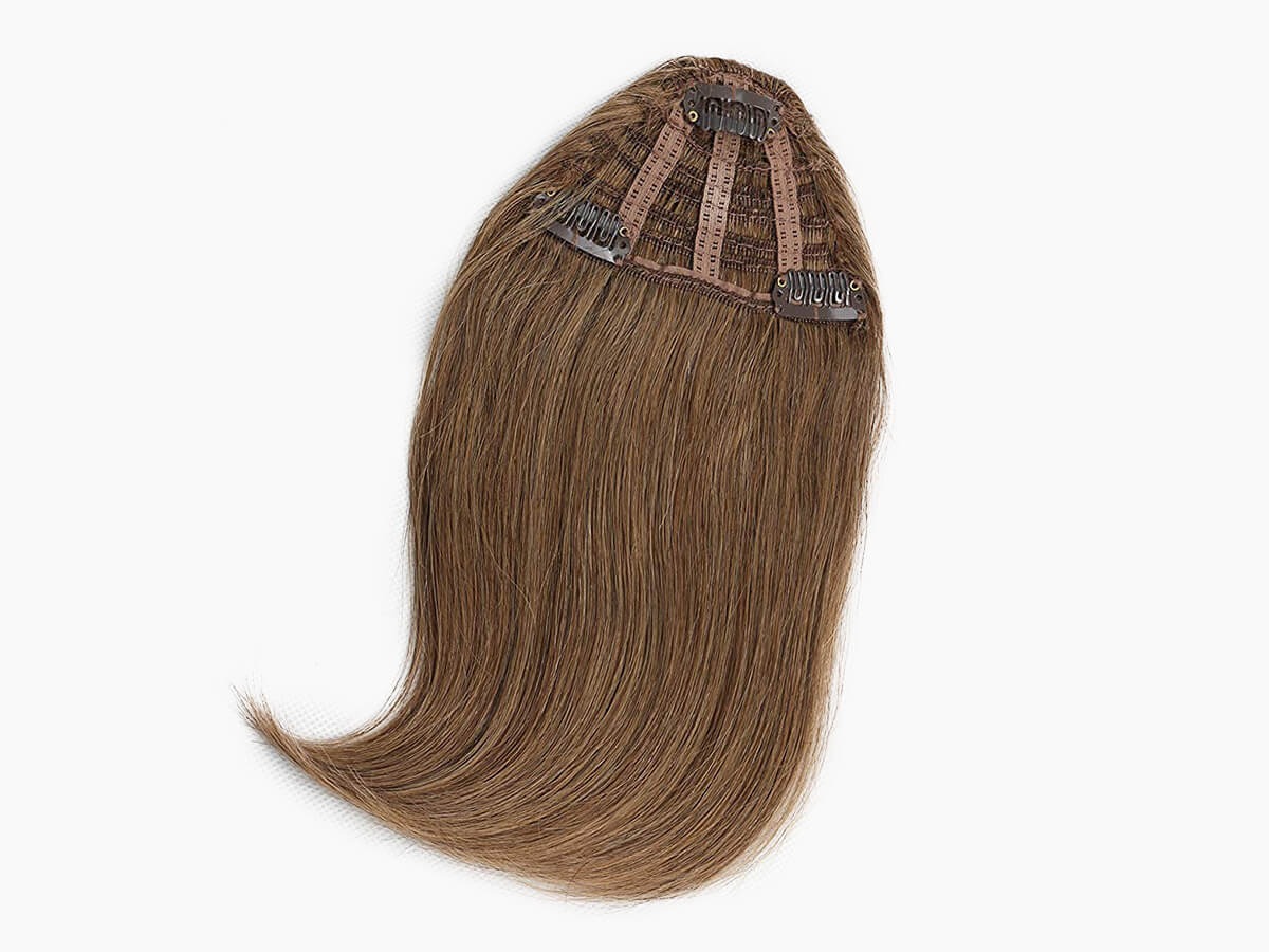 Peruca Cabelo Humano Virgem 20cm Franja - Imagem 24