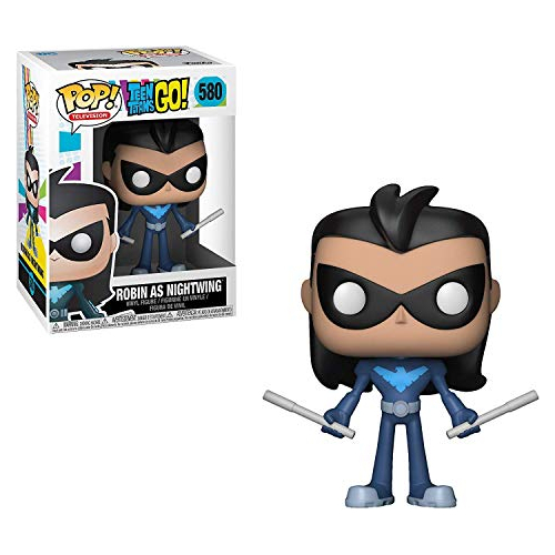 Funko Pop Tv Teen Titans Go Robin Como Asa Noturna