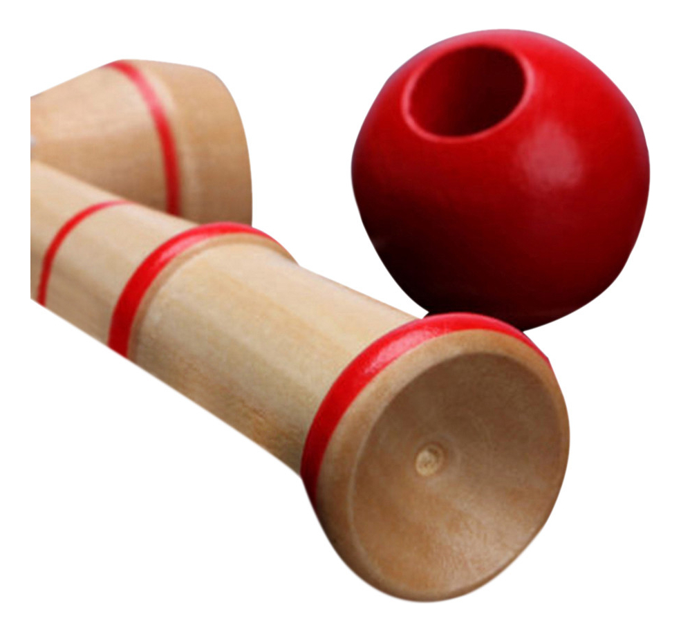 Brinquedos Infantis Kid-kendama-ball-japanese-traditional-wo - Imagem 3