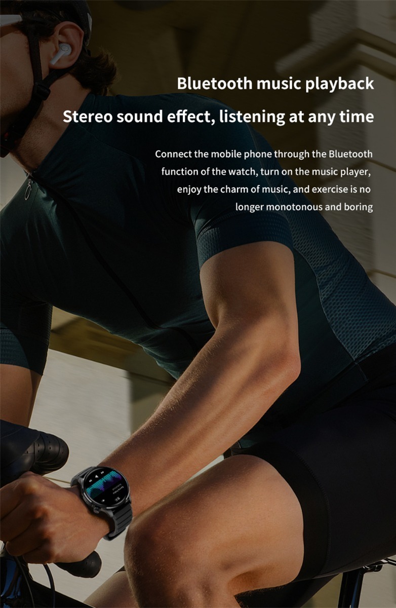 Chamada Bluetooth De Tela Grande Smartwatch Men 1.43 Amoled - Imagem 5