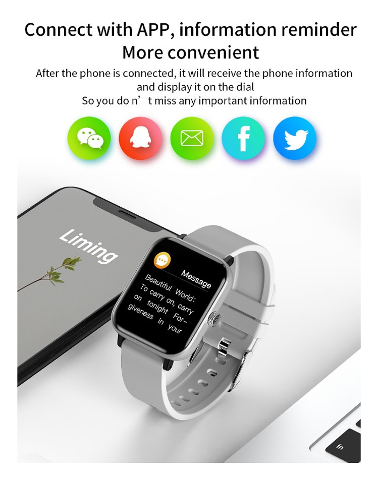 Smartwatch Smartwatch Bluetooth Chip Sim - Imagem 5