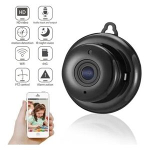 Mini Cámara Espía Vigilância Wifi Ip 360eye S Com Voz