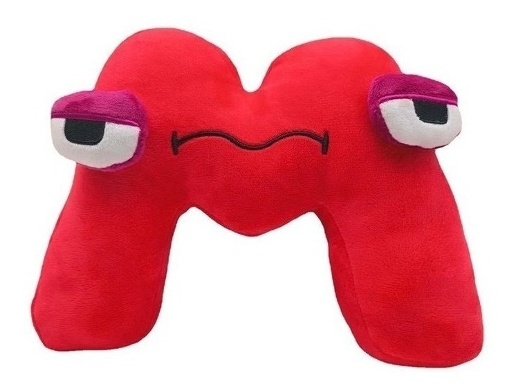 Brinquedo Fofinho Infantil Alphabet Lore, 6 Peças, Ijklmn - Imagem 6