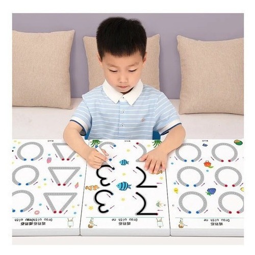Conjunto De Livros De Exercícios Reutilizável Magic Practice