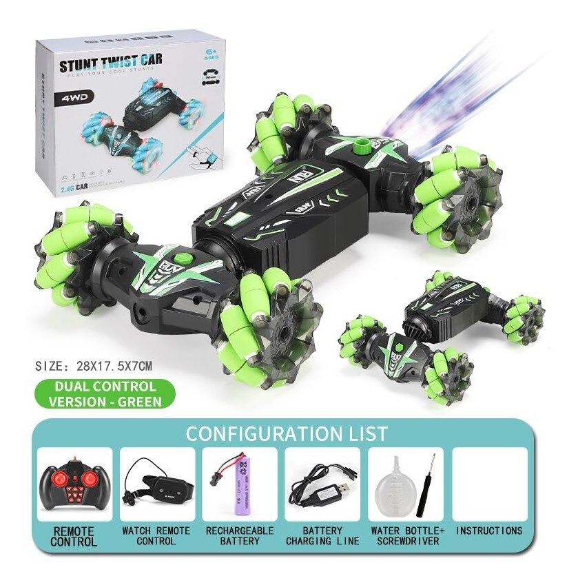 Rc Stunt Coche Control Remoto Reloj Gesto Sensor 1peças - Imagem 10