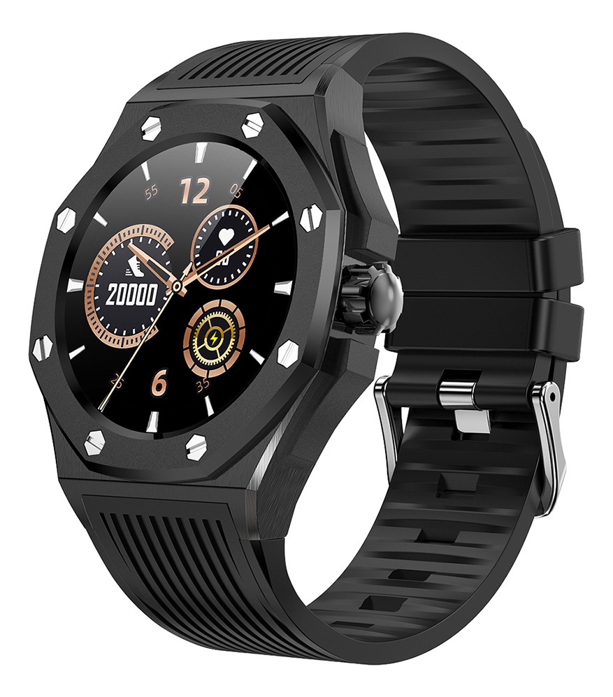 Smartwatch Relógio Kumi Gw20 Caixa Metal Ipx7 À Prova D'água - Imagem 14