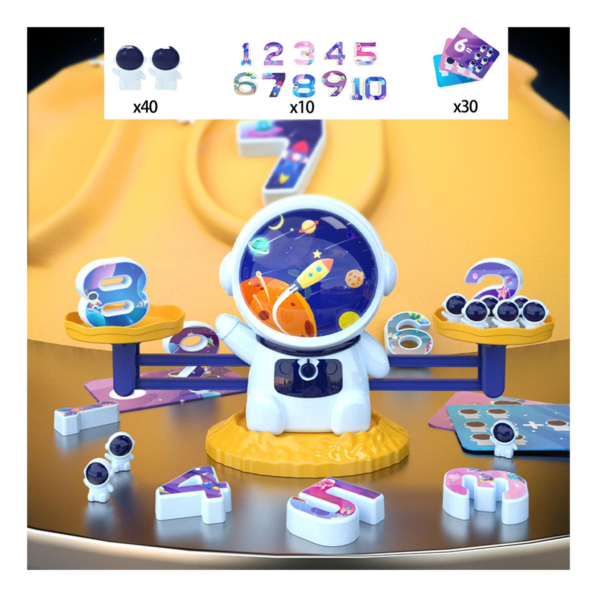 Balance Scale Number Board Game Kindergarten Learning For - Imagem 47