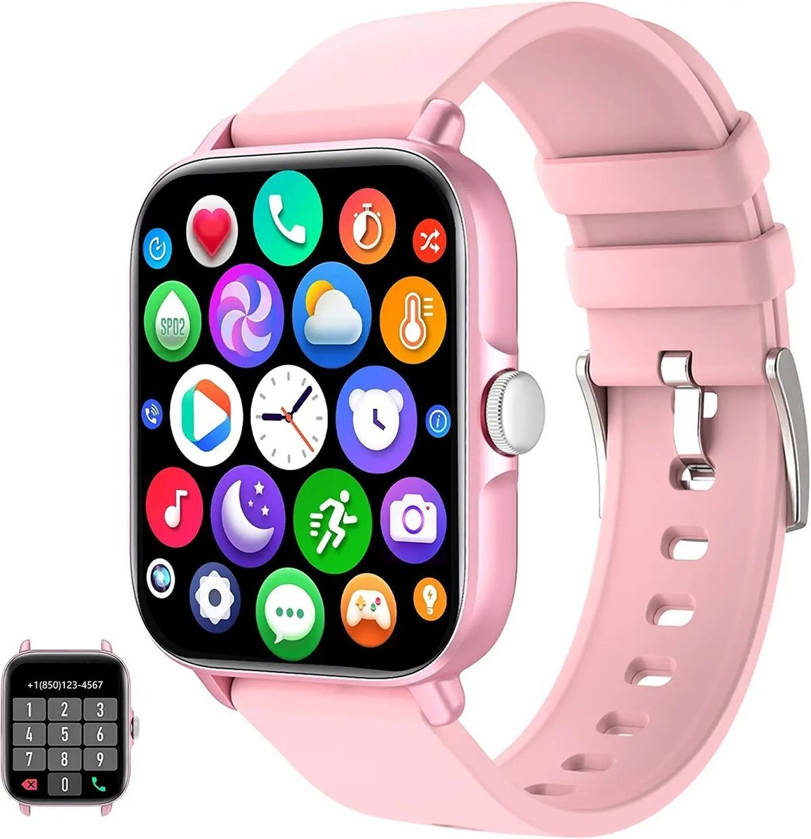 Smartwatch Para Homens E Mulheres (recepção De Cham