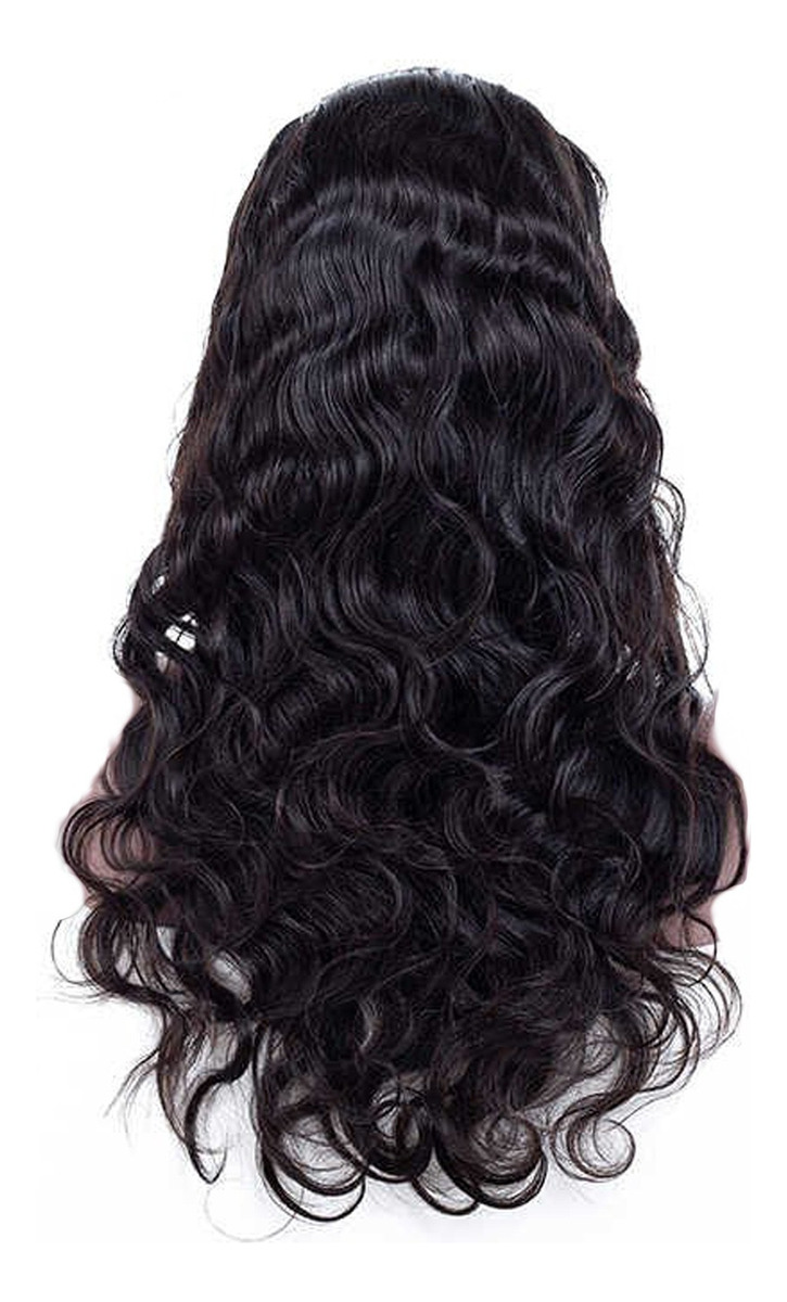 Peruca Headband Peruca De Cabelo Humano Encaracolado Nenhum - Imagem 2