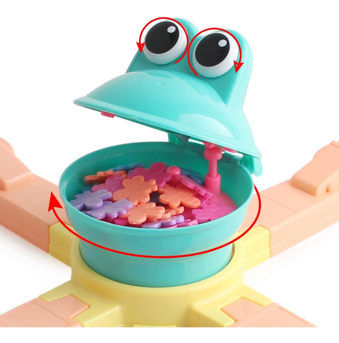 Plástico Mr. Mouth Feed The Frog Jogo Para Crianças - Imagem 7