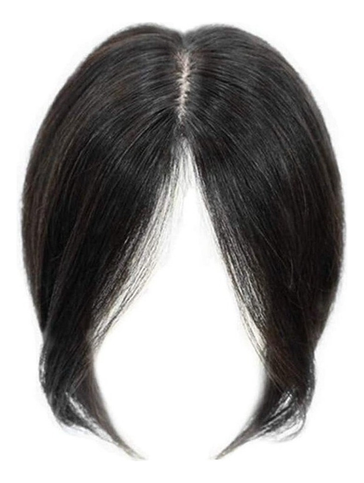 Peruca De Cabelo Humano Topper, Moldada Na Frente E - Imagem 8