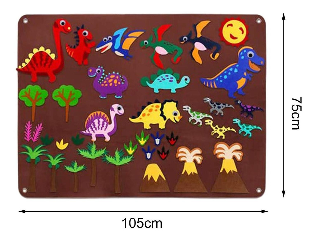 De Tabuleiro De Feltro Montessori Diy Tabuleiros De Feltro - Imagem 45