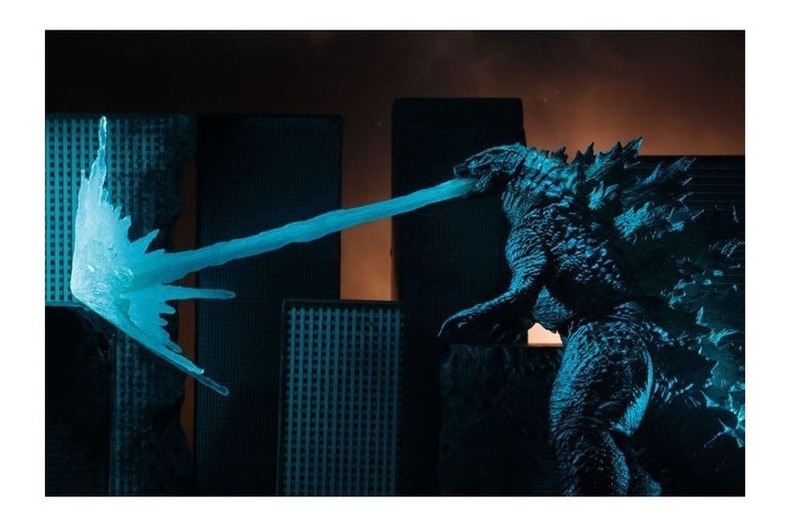 Unidade De Pvc Godzillas 17 Cm Calda Azul - Imagem 6