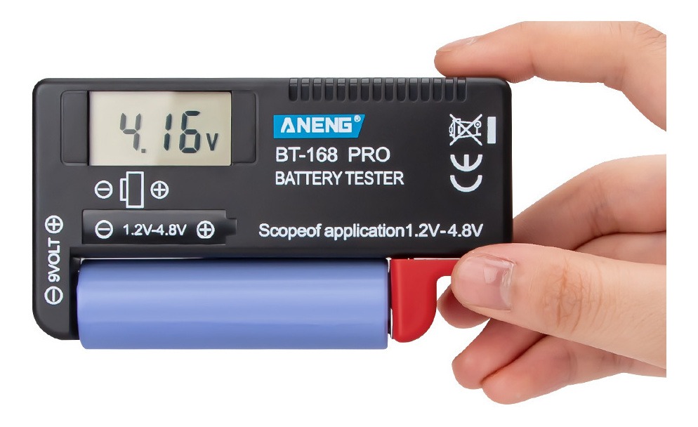 Aneng Bt-168 Pro Testador De Bateria Digital-display Tipo Te - Imagem 9
