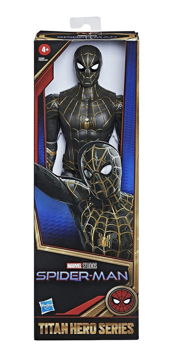 Homem-aranha Marvel Titan Hero Series 12 Polegadas Preto - Imagem 2