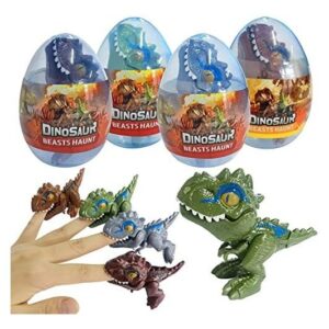Xinge 4pack Ovos De Dinossauro Mordendo Tiranossauro Mão